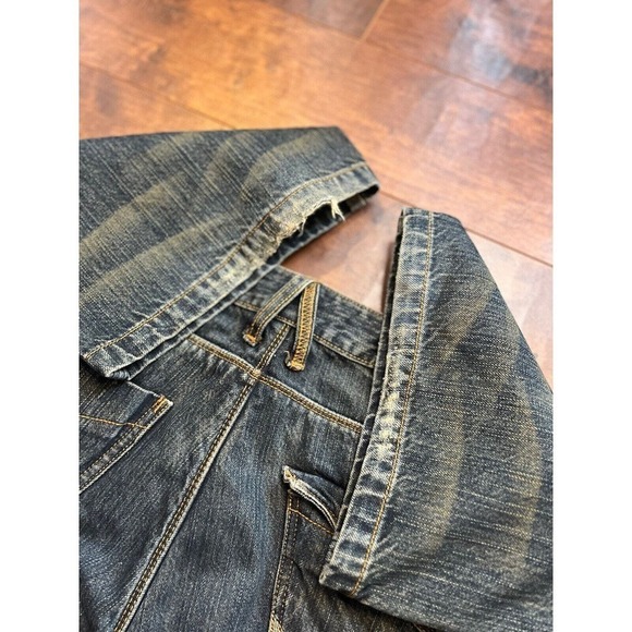 Men's Straight Jeans - Black - Picture 9 of 9